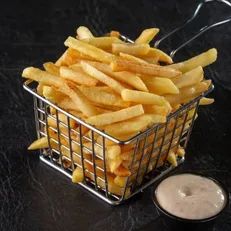 Batata Fininha + Molho Grátis