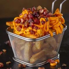 Batata Rústica c/ Cheddar e Bacon